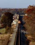 Passing the station